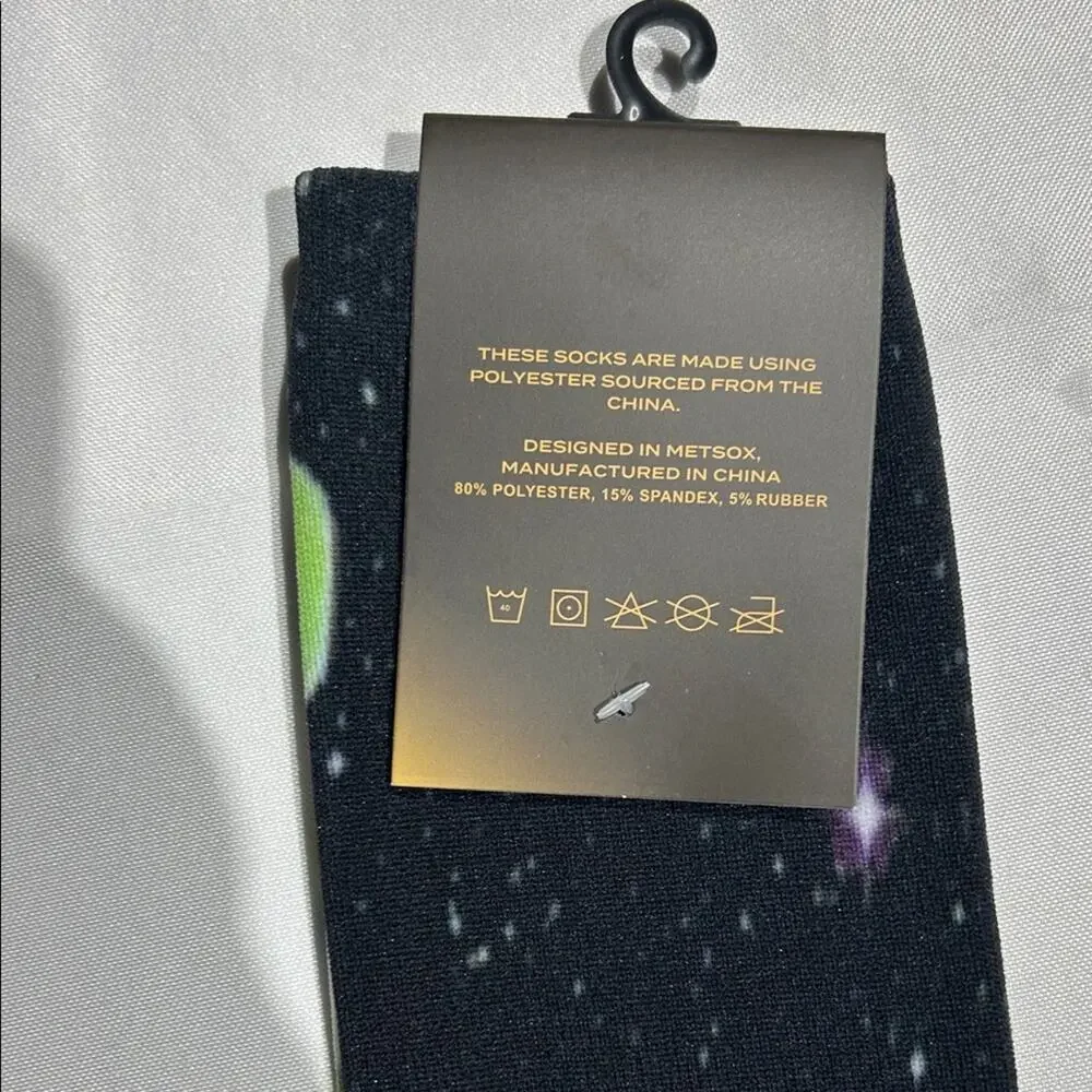 OutKast Black and Green Casual Socks - Picture 5 of 5